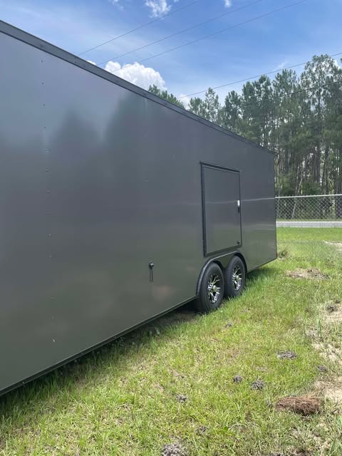 Xtreme Cargo 8.5x24TA3 Charcoal Blackout
