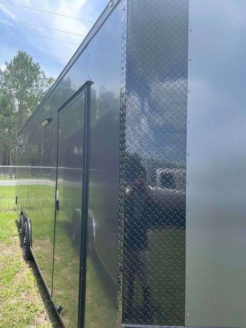 Xtreme Cargo 8.5x24TA3 Charcoal Blackout