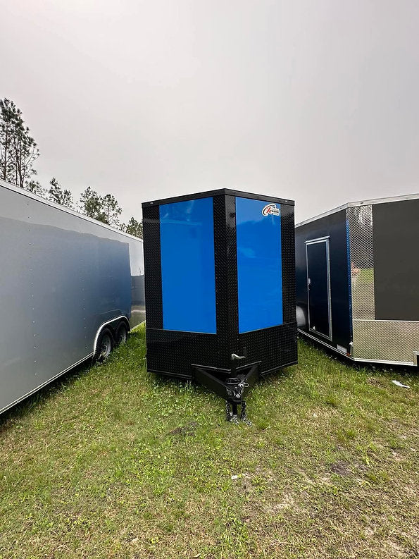 7x16TA Xtreme Cargo Pepsi Blue/Blackout