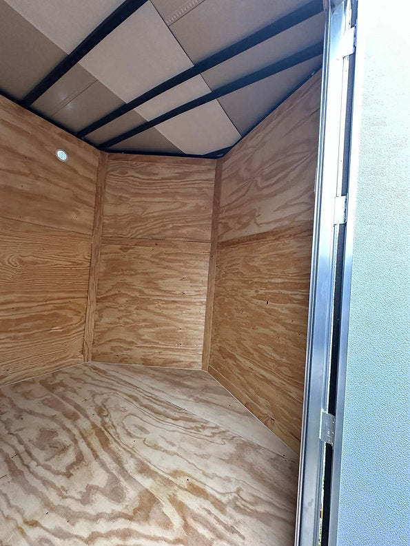 7x16TA Xtreme Cargo White/Barn Doors