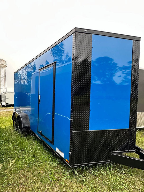 7x16TA Xtreme Cargo Pepsi Blue/Blackout
