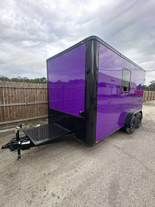 7x14TA Pet Grooming Trailer