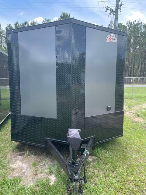 Xtreme Cargo 8.5x24TA3 Charcoal Blackout